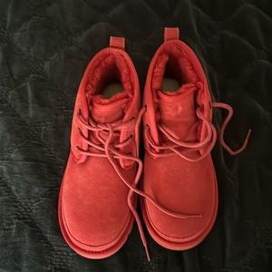 Red Ugg Boots Sz 7 unisex